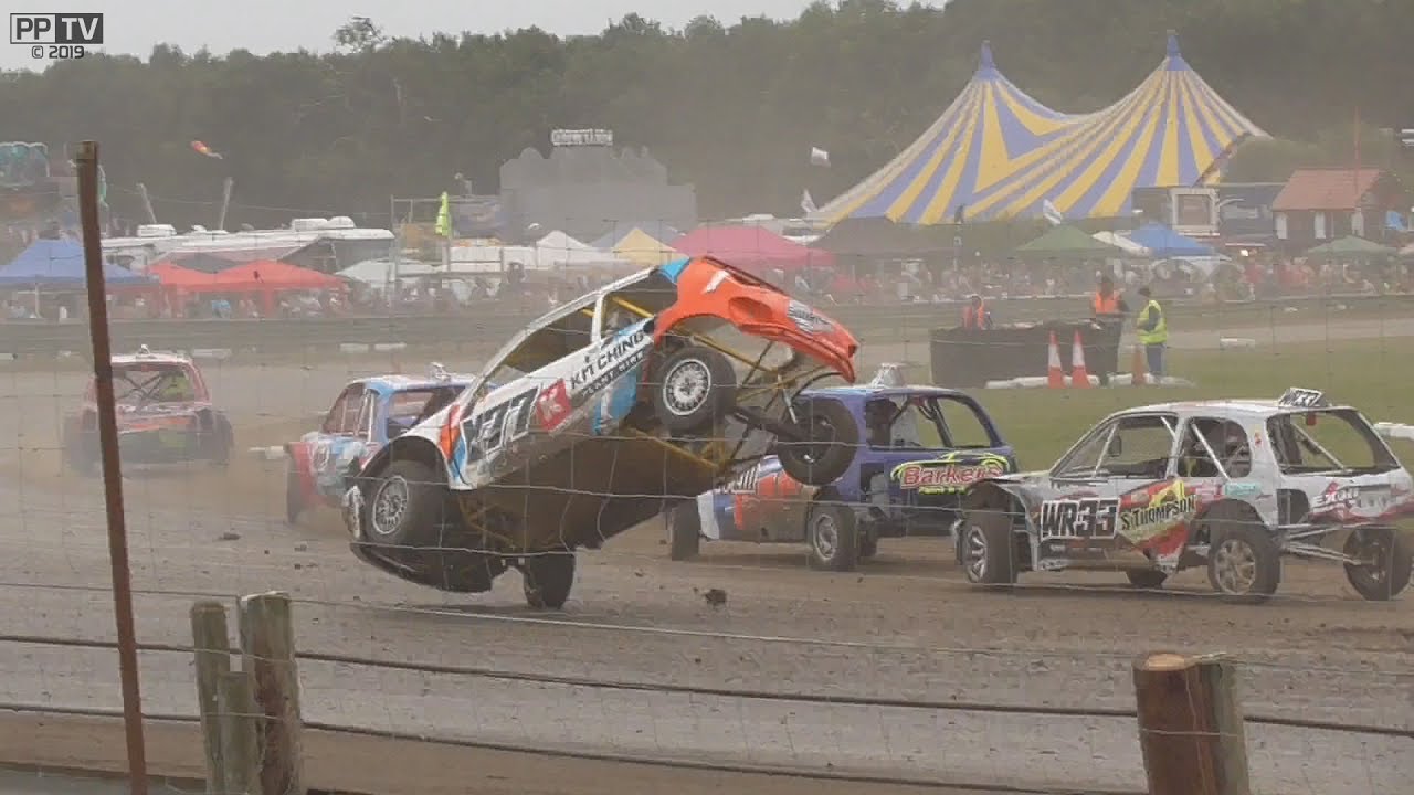 Autograss Crashes/Highlights | 2019 Mens Nationals | Evesham | 3 & 4/8/19