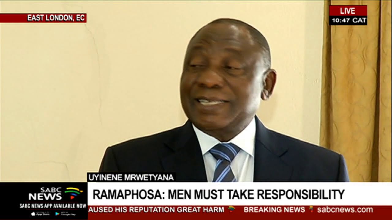 President Cyril Ramaphosa pays tribute to 3 bereaved families in East London