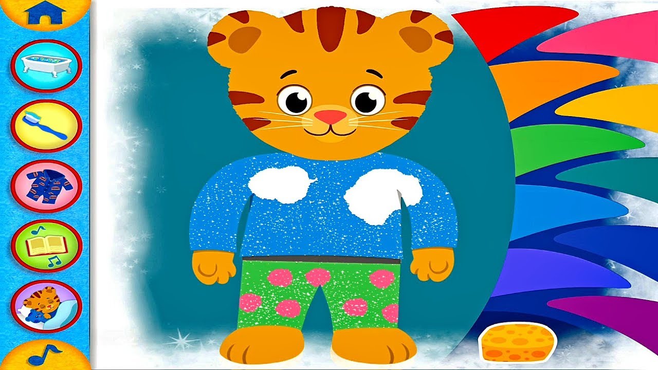 DANIEL TIGER's Day & Night App Full Gameplay 🌟 Daniel Tiger's Neighborhood Good Morning Good Night