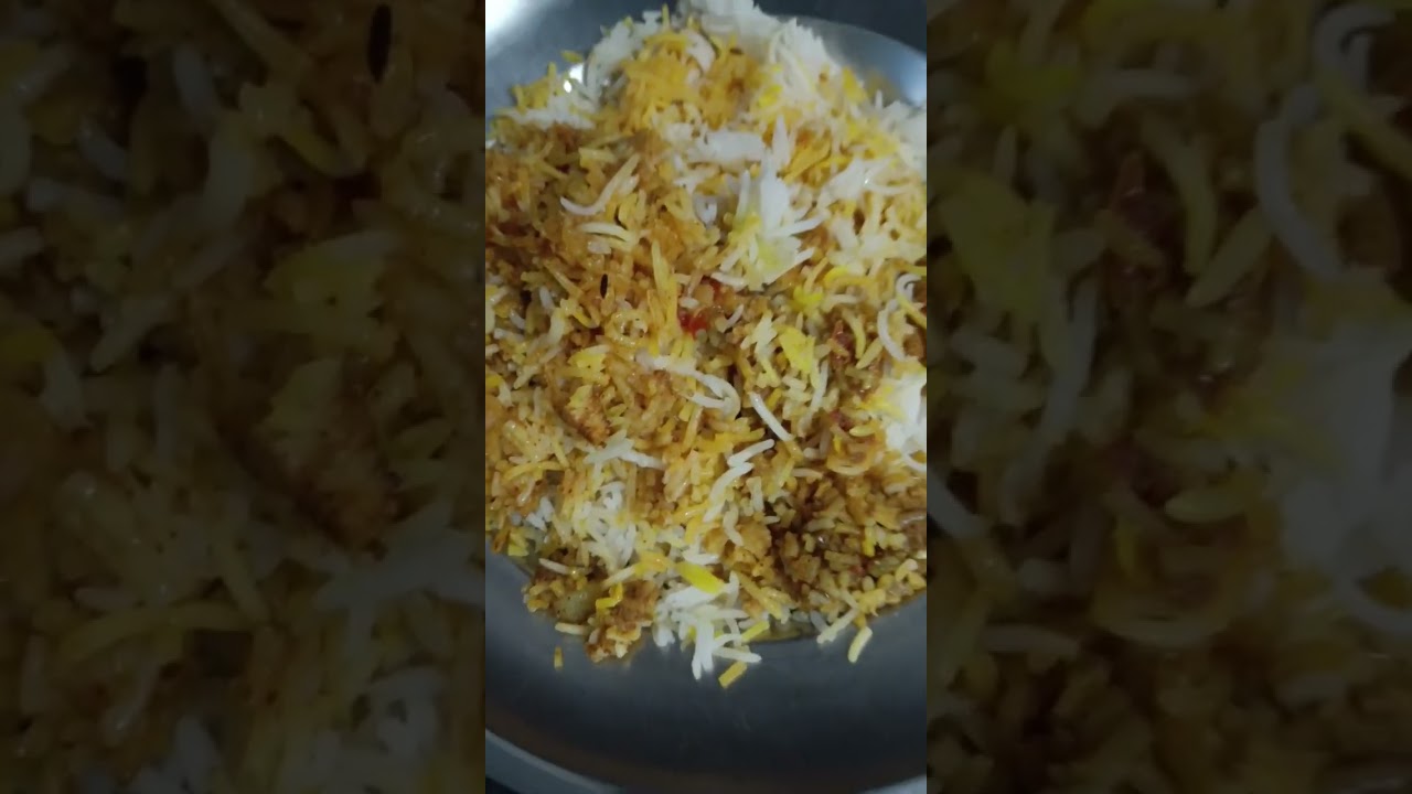 Chicken biryani and Rabdi #youtubeindia 