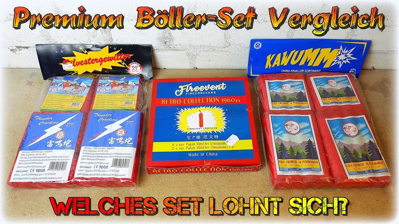 Premium Böller Set Vergleich | Xplode VS. Fireevent VS. Funke | MSD Firework