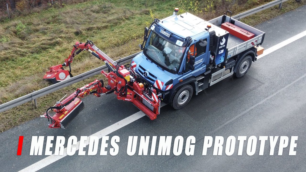 Hydrogen-Powered Mercedes Unimog Undergoing Testing