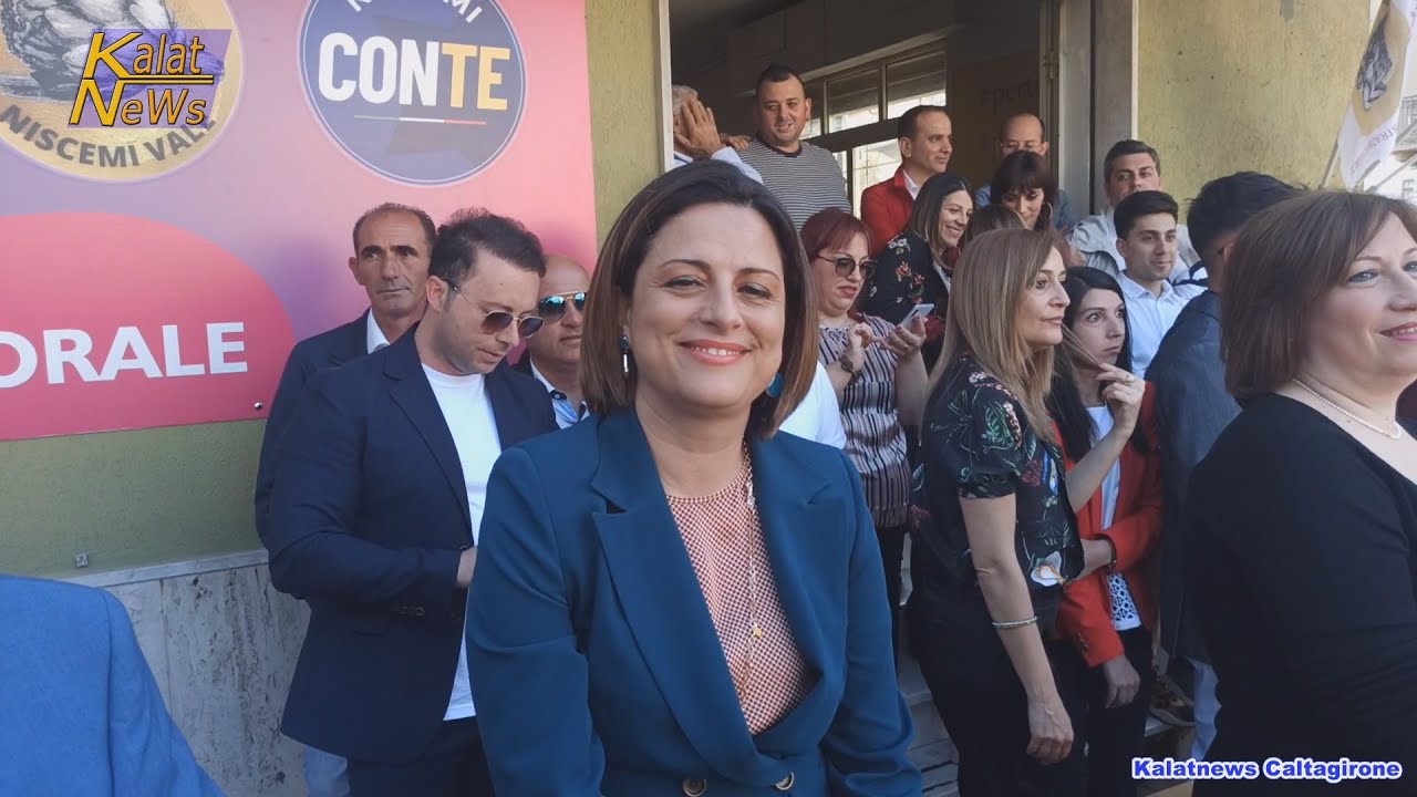 Niscemi, elezioni amministrative 2022 Valentina Spinello candidata sindaco presenta gli assessori