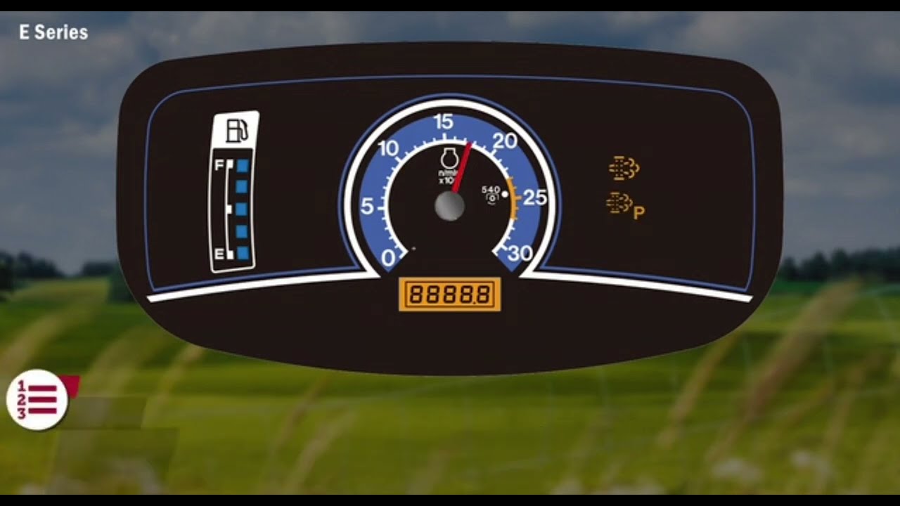 Massey Ferguson 1800E / 2800E Tractor Regen Instructions (E-SERIES)