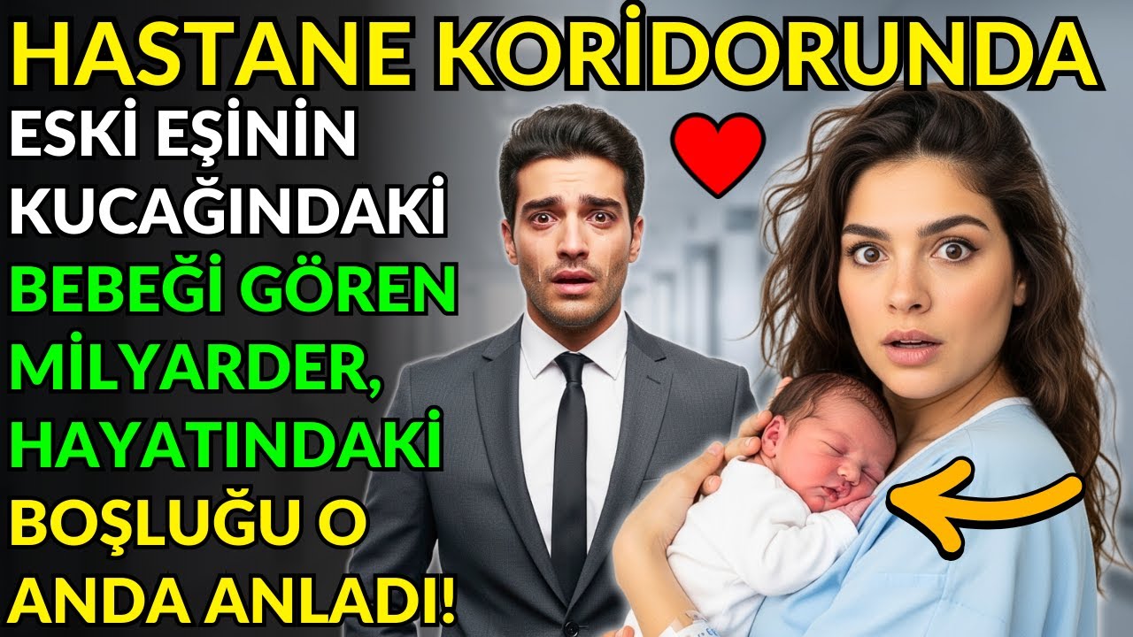 HASTANE KORİDORUNDA ESKİ EŞİNİN KUCAĞINDAKİ BEBEĞİ GÖREN MİLYARDER, HAYATINDAKİ BOŞLUĞU O ANDA ANLAD
