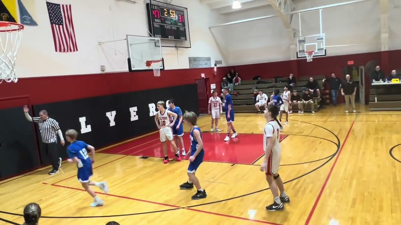 1/10/26 4th quarter 8th grade basketball vs. Mapleton 