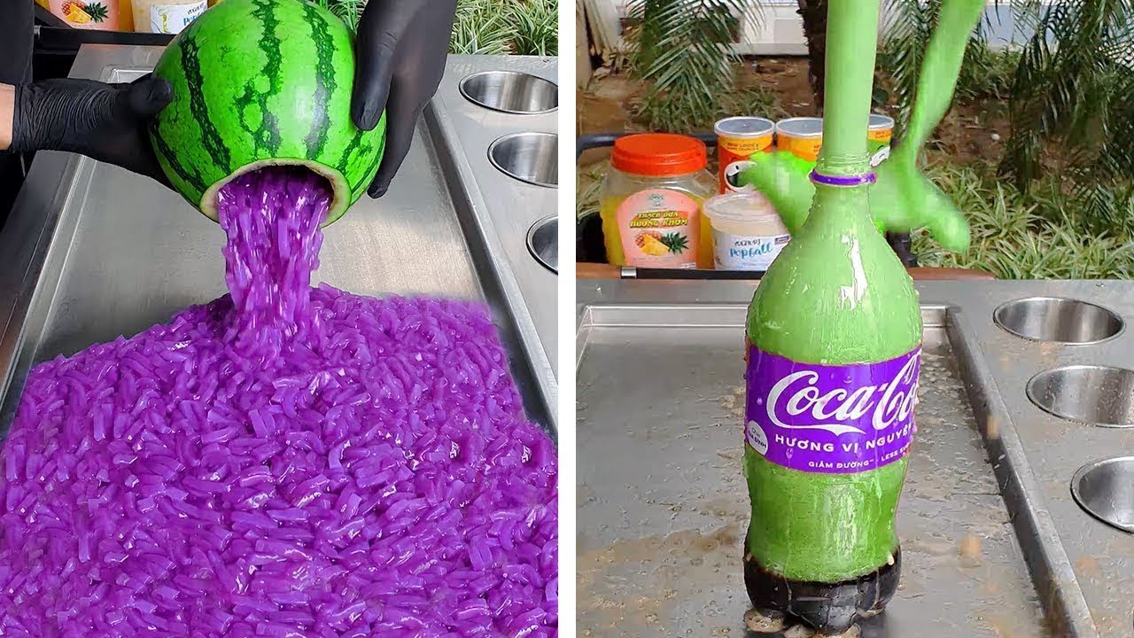 Most Satisfying IceCream Decorating Tutorials  Street Ice Cream