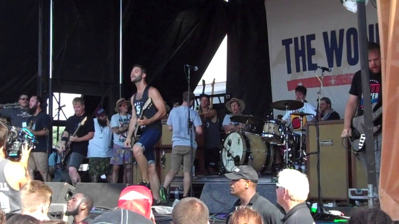the wonder years full set at warped tour 2013 atlanta, georgia