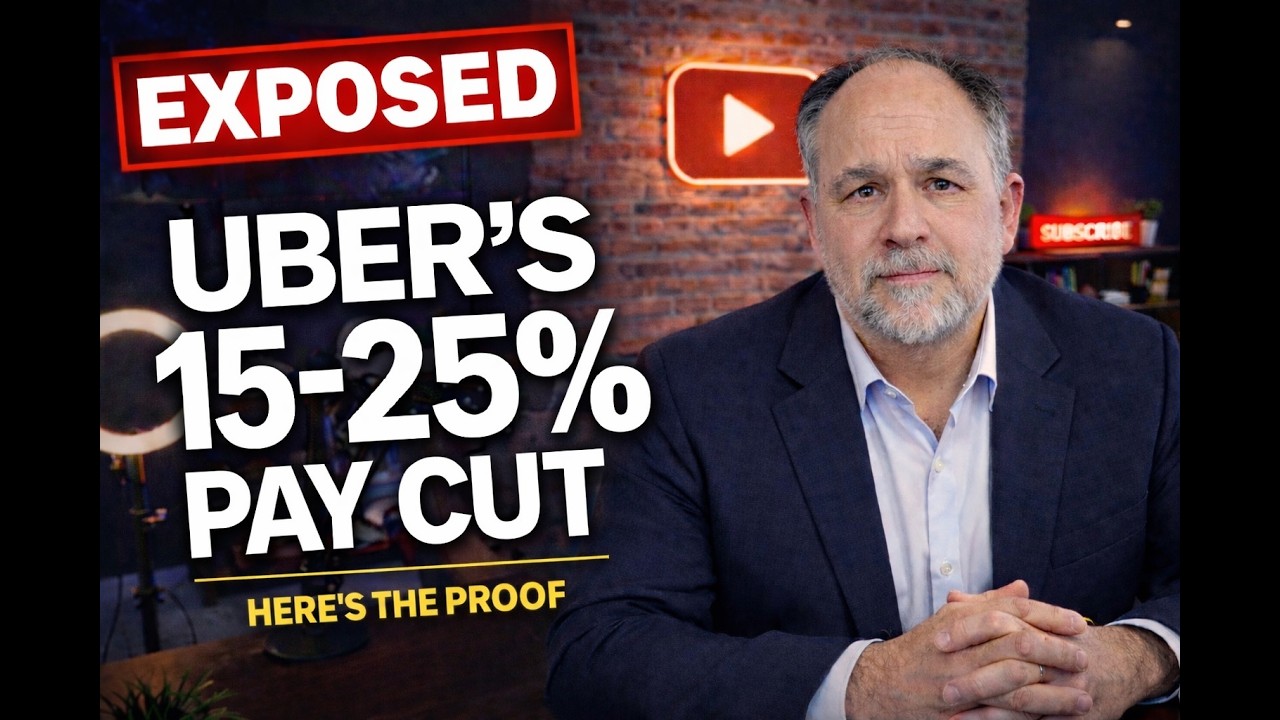 EXPOSED: Uber Cut Driver Pay 15–25 PERCENT in 2026? — My Real Numbers