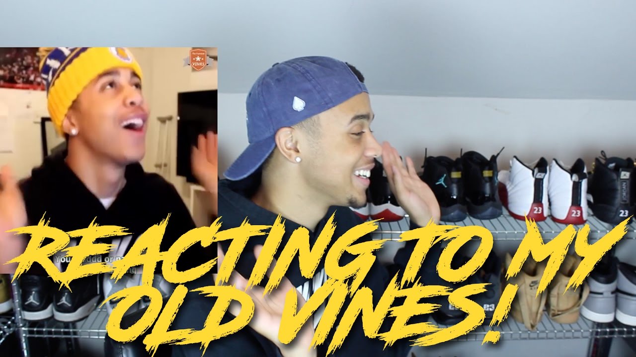 VINE IS DEAD?!!! REACTING TO MY OWN VINE COMPILATION! @kburton_25