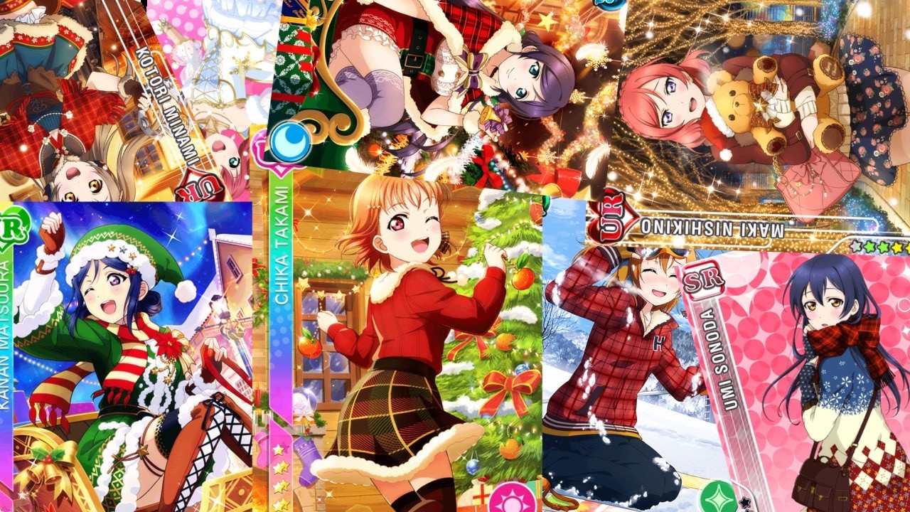 A Look Back At Love Live's Christmas Art