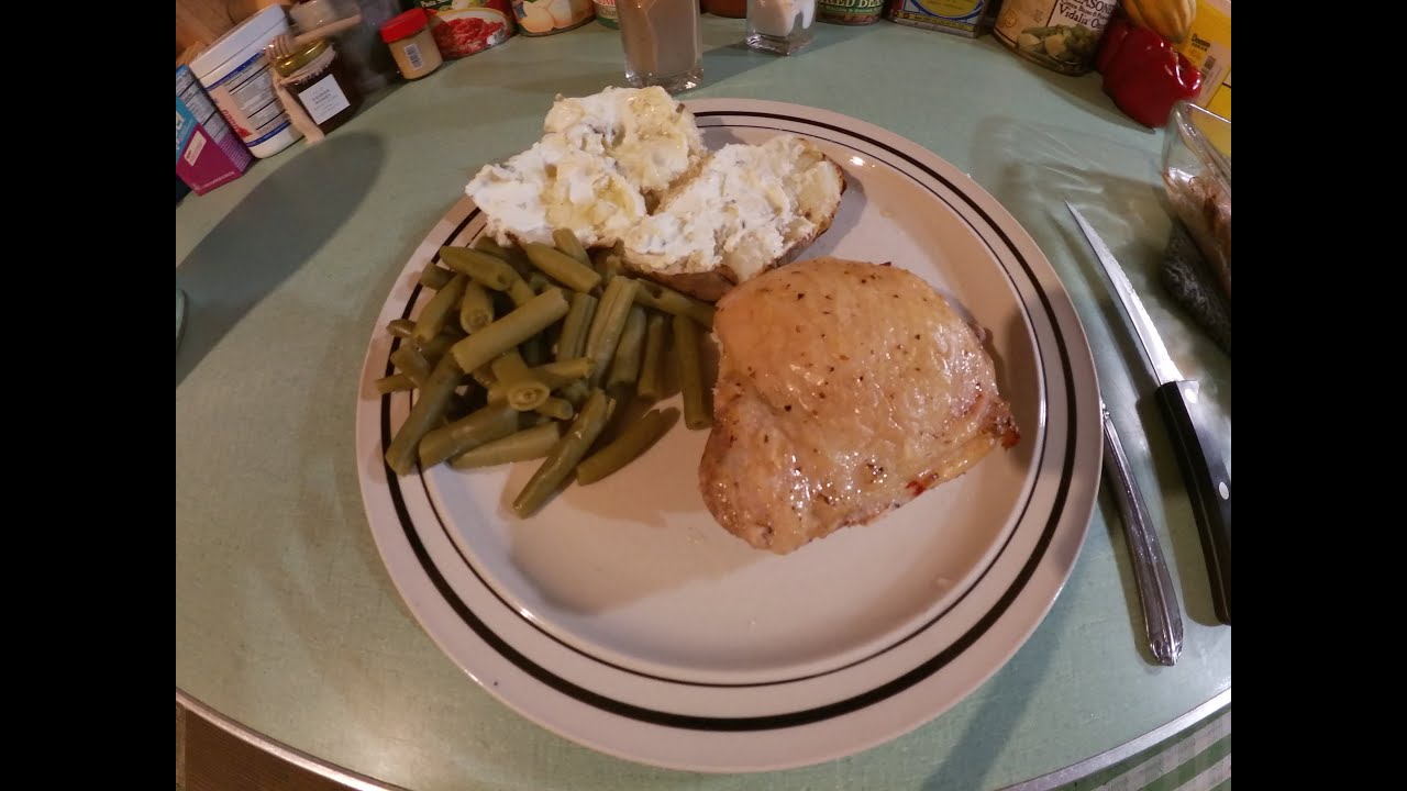 Garden Herb Vinaigrette Baked Chicken and Pork. A Moist and Tender Dish In A Jiffy.
