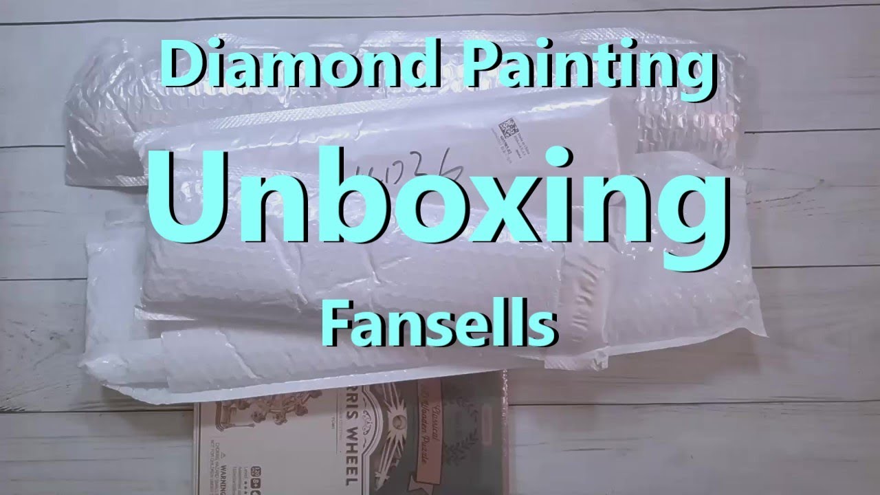 Diamond Painting Unboxing - Fansells