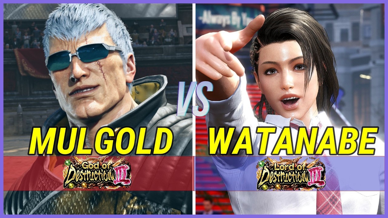 Tekken 8 | MulGold (Bryan) vs Watanabe (Azucena) High Level Gameplay