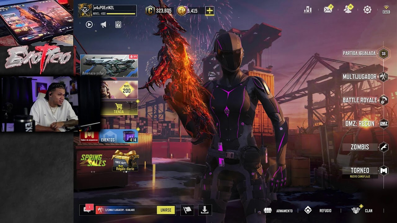 Solo vs Squad Exotiquiando