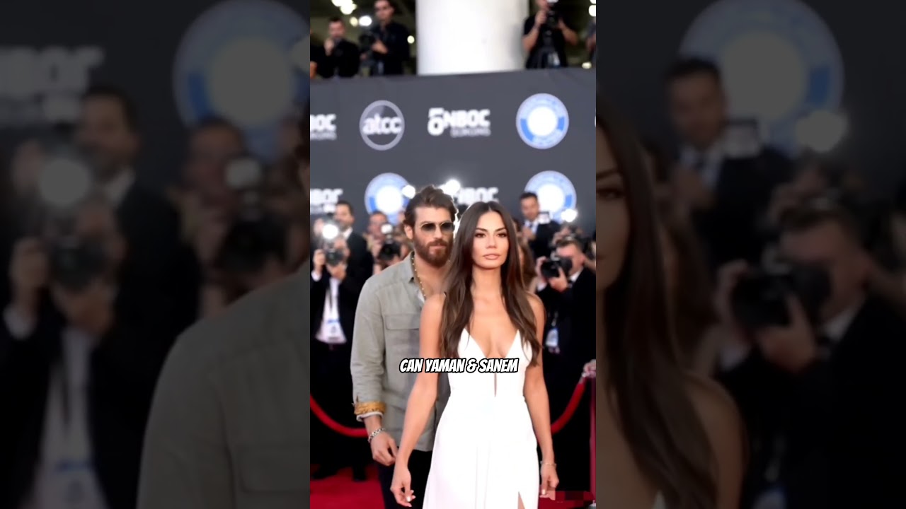 Sanem x Can yaman Red Carpet 🥰🔥#erkencikus #canyaman #demet&ouml;zdemir #love