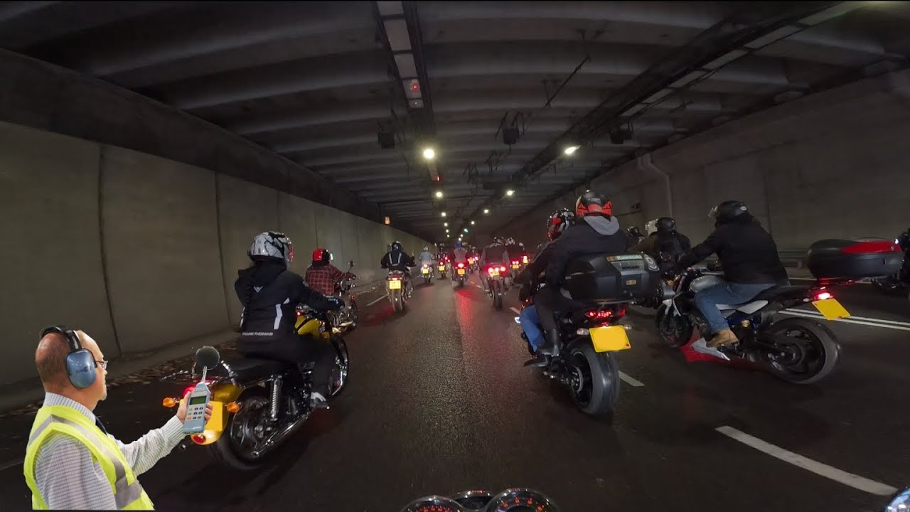 How loud are a few hundred bikes in a confined space - Tremors in the Tunnel 2023