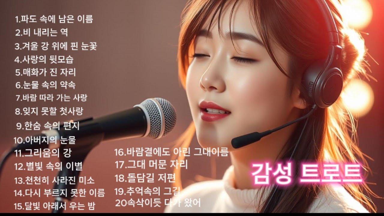 한국인의 정서 속에 흐르는 고향, 사랑, 이별,아픔, 그 모든 것을 담담히 풀어낸 감성의 울림.트로트와 국악의 만남,"국악의 숨결 위에 피어난 트로트의 멜로디" 중년의 감성 트로트