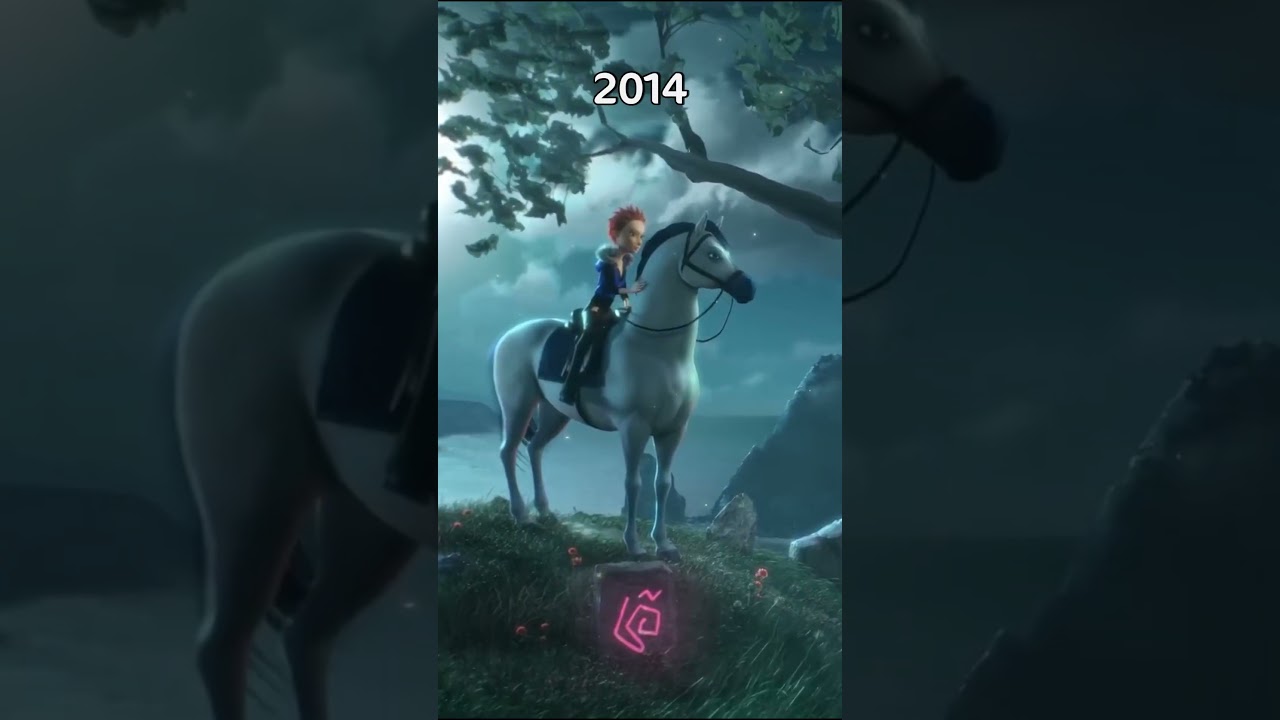 Star Stable through the years (2010 - 2024) #shorts #starstable #gaming #horse