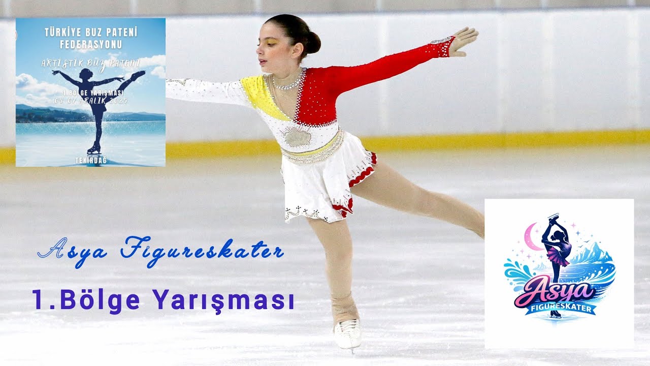 🔥 11 Yaşında Profesyonel Artistik Buz Pateni Performansı | @AsyaFigureskater  – 1. Bölge Yarışması