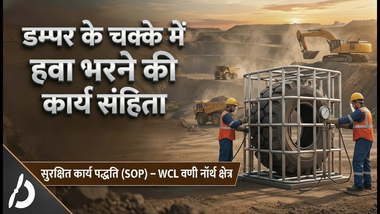 Dumper Tyre Inflation Safety Procedure (SOP) - WCL Wani North Area | Droid Mining Solutions