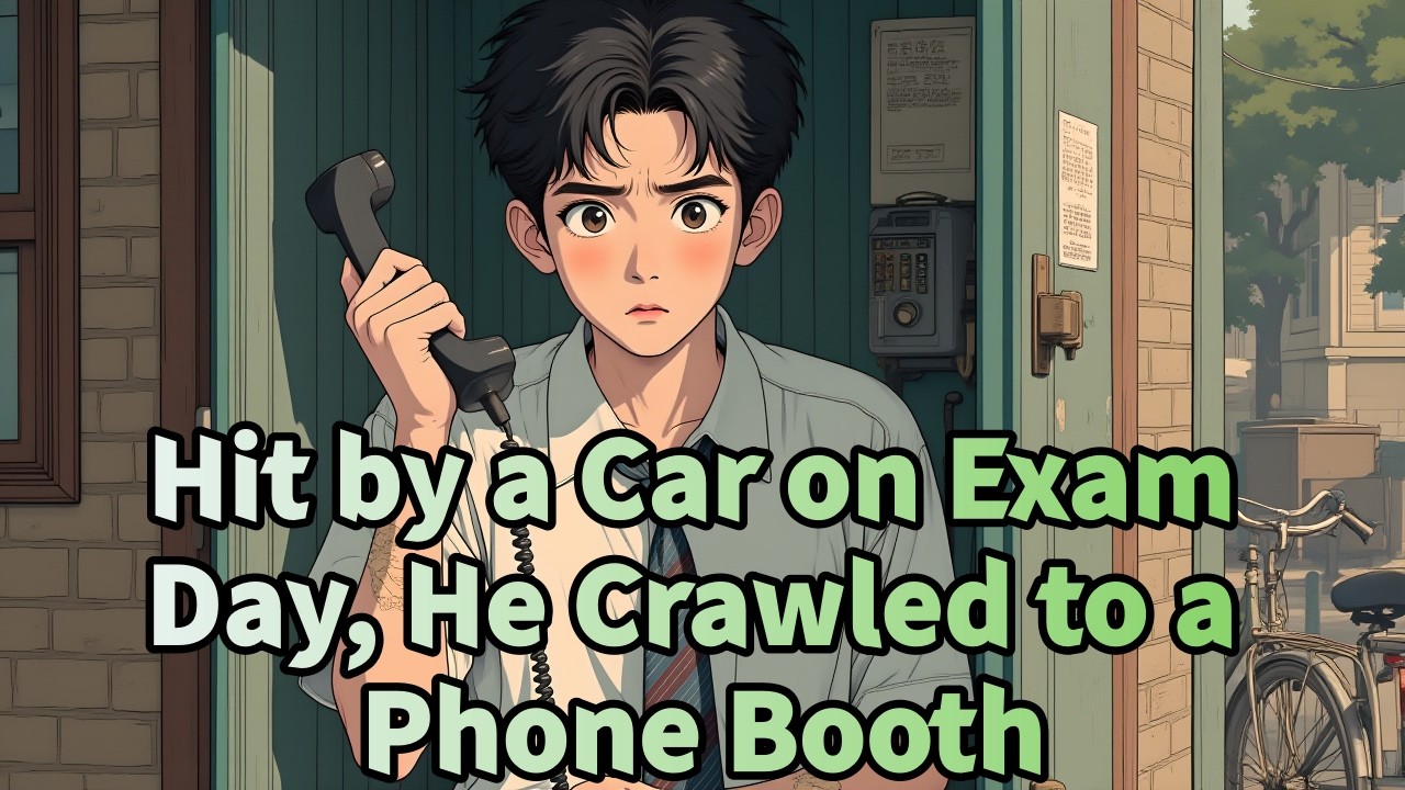 《Hit by a Car on Exam Day, He Crawled to a Phone Booth》