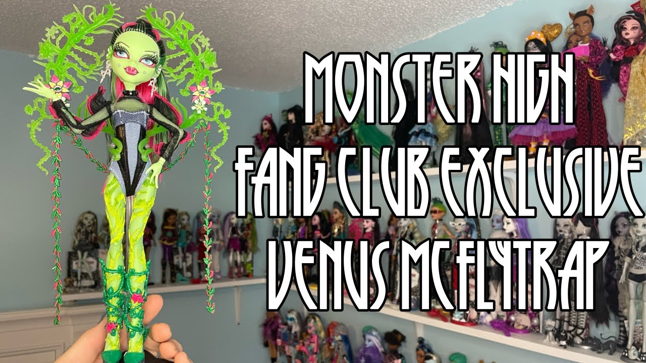 Monster High Fang Club Exclusive Venus McFlytrap Unboxing || Jacob’s Dollbabies