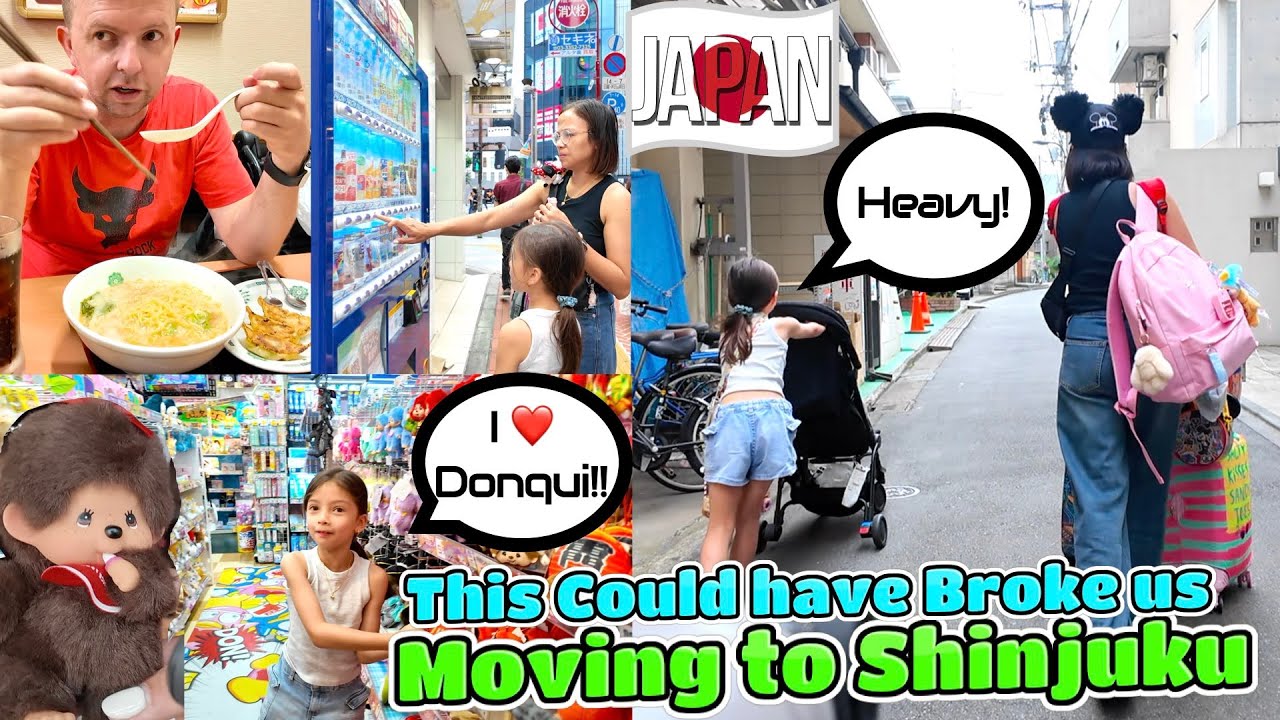 Dragging Suitcases to Shinjuku… But Ramen & Donki Made It Worth It! 😩🍜🧳 @Just Cathy / The Warrens