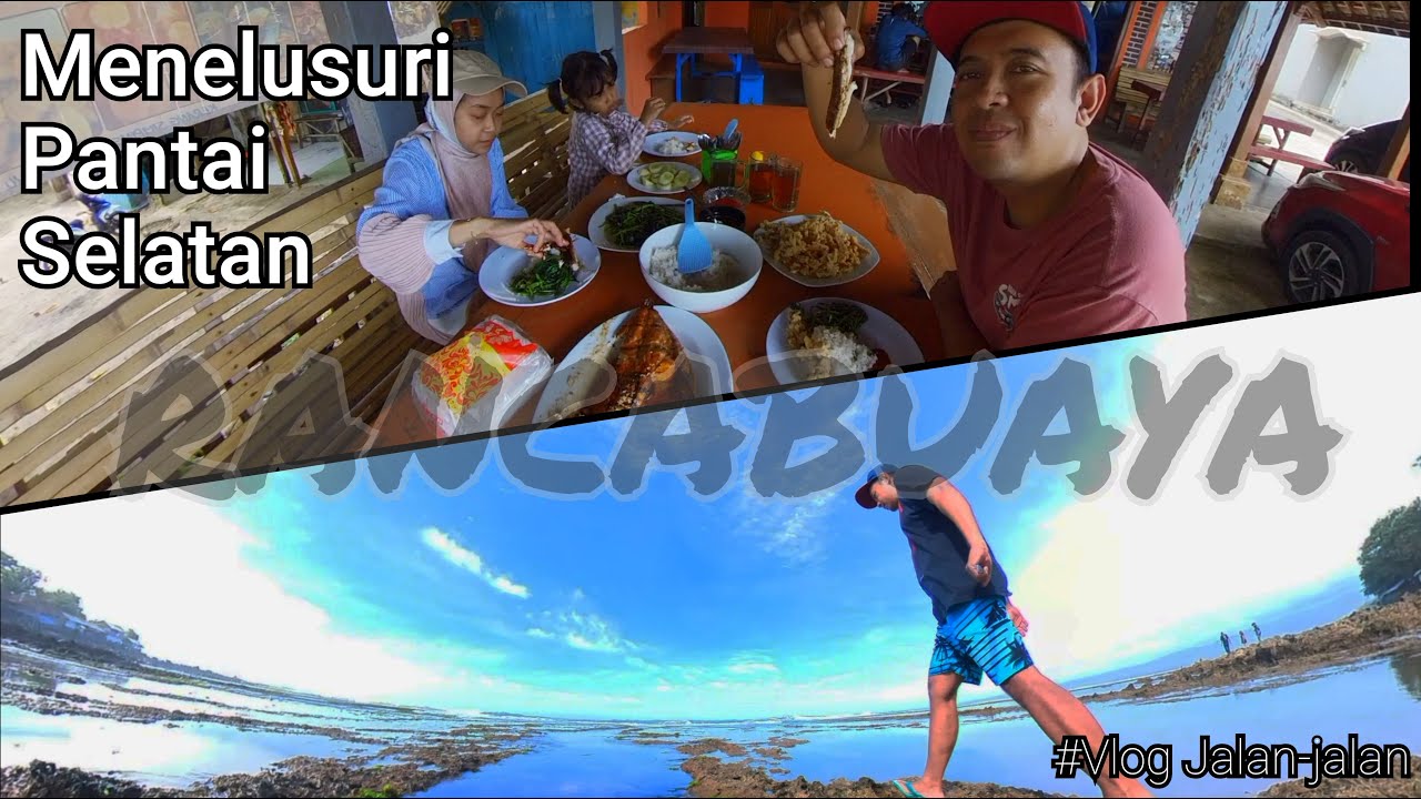 Menelusuri indahnya pantai Selatan | Pantai RANCABUAYA