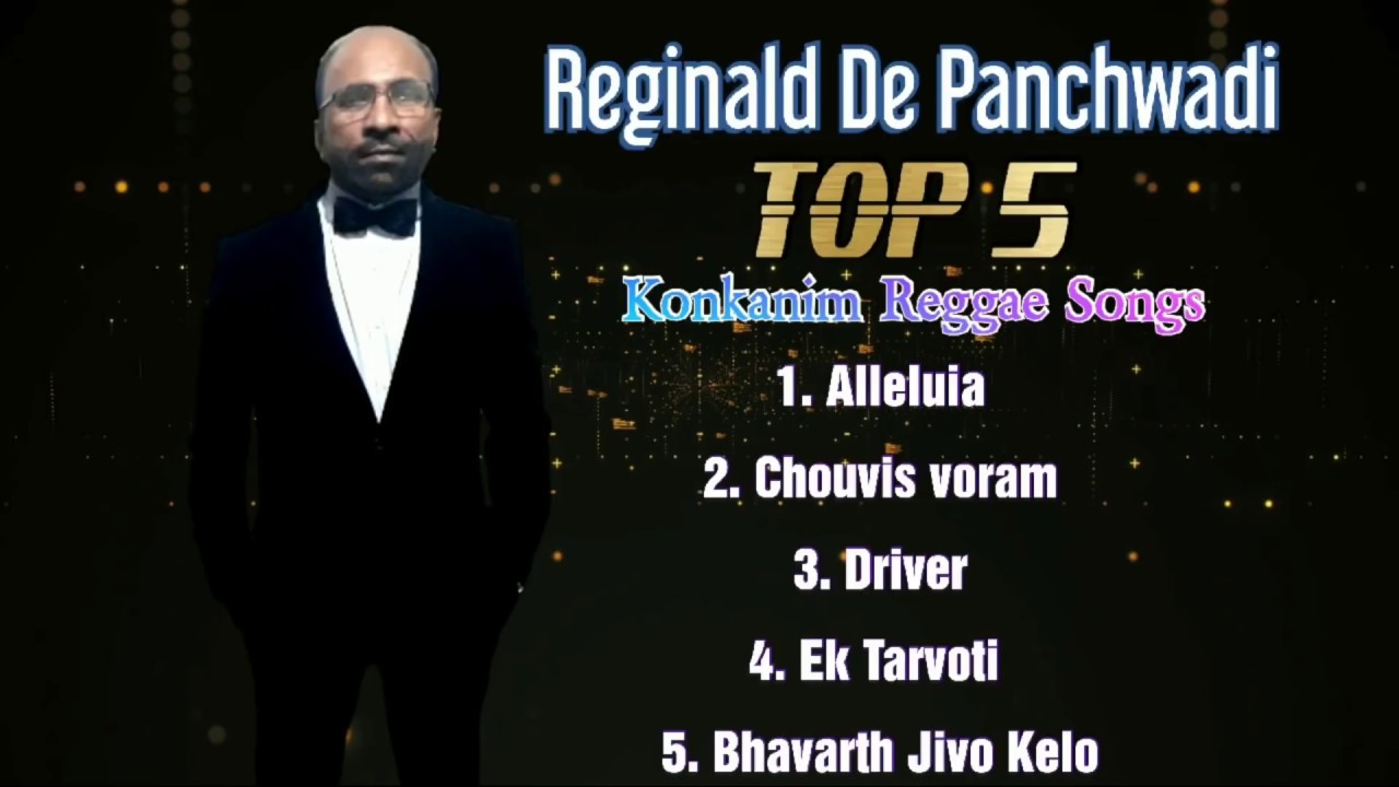 TOP 5 Konkani Reggae Songs By Reginald De Panchwadi
