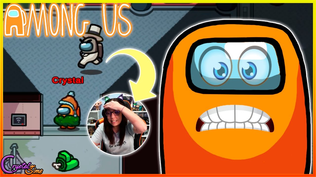 EL FINAL MÁS TENSO SIENDO LA IMPOSTORA | AMONG US | CRYSTALSIMS