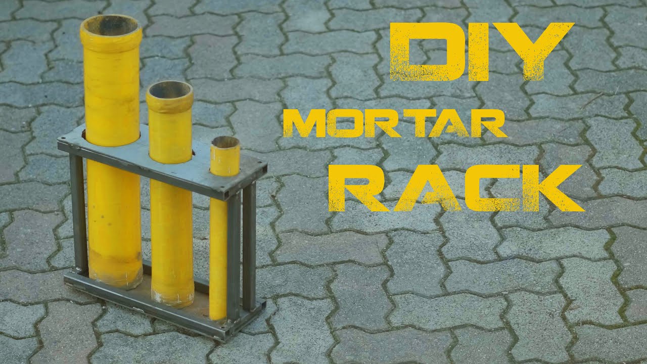 Making the Firewok Shell Mortar Rack