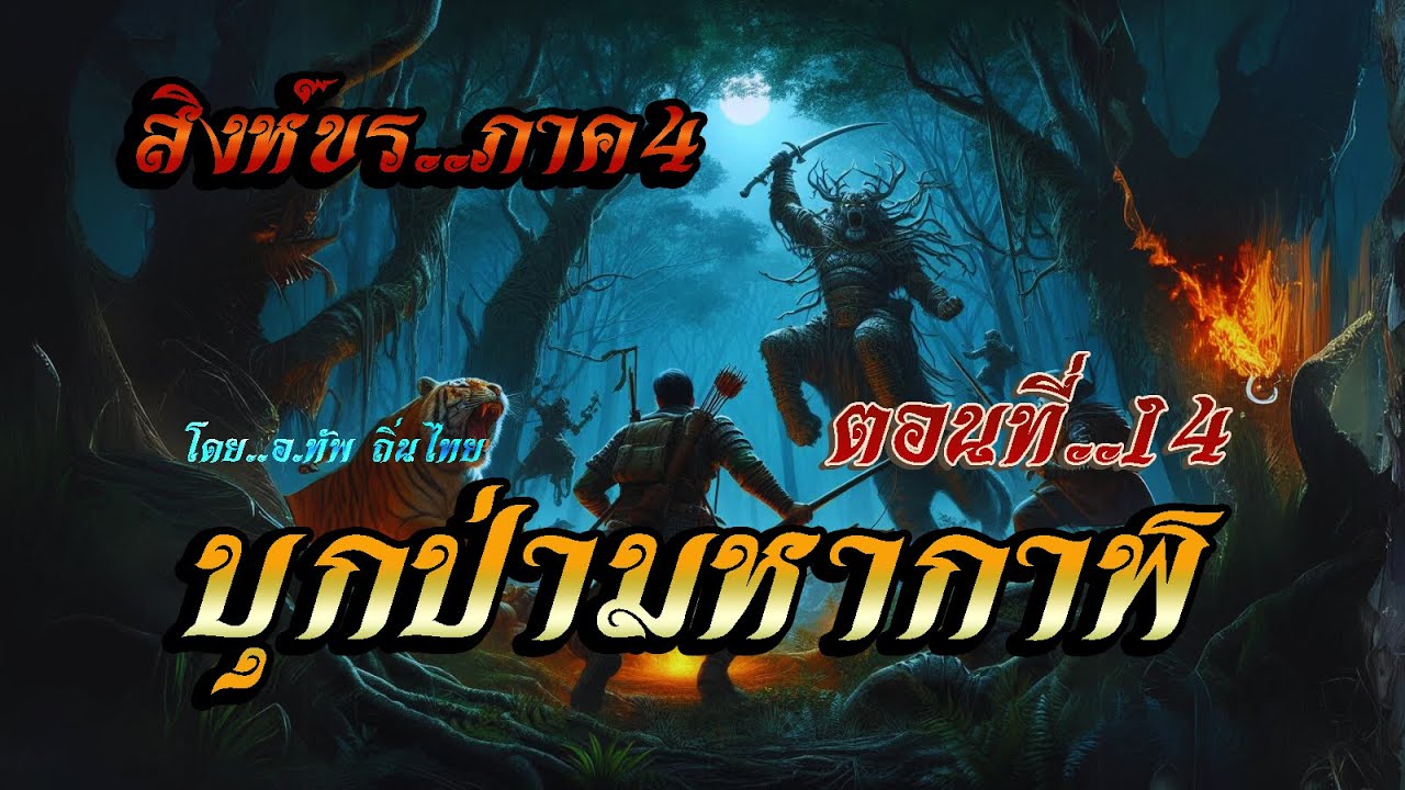 เรื่อง..สิงห์ขรภาค4 (บุกป่ามหากาฬ)..ตอนที่14 | ปักษา Story