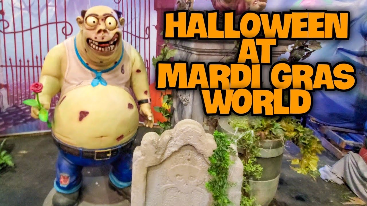 Halloween at Mardi Gras World in New Orleans | NOLAWEEN