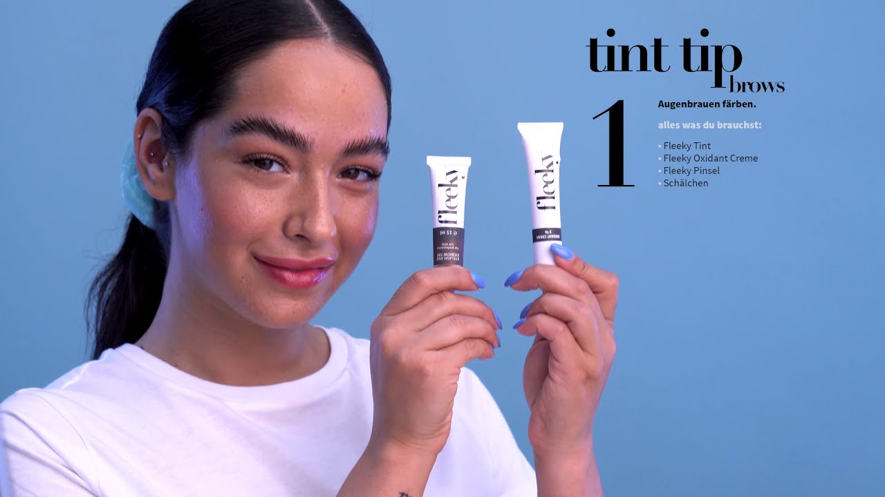 fleeky Brow Tint - How to tint your brows
