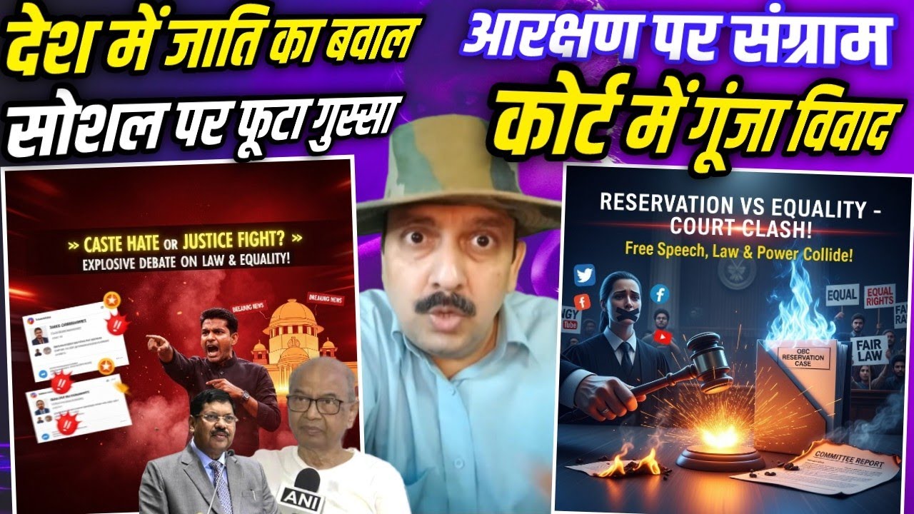 Reservation Debate, Equality in Law, Free Speech Issue, Court Cases, Report Controversy, viral video