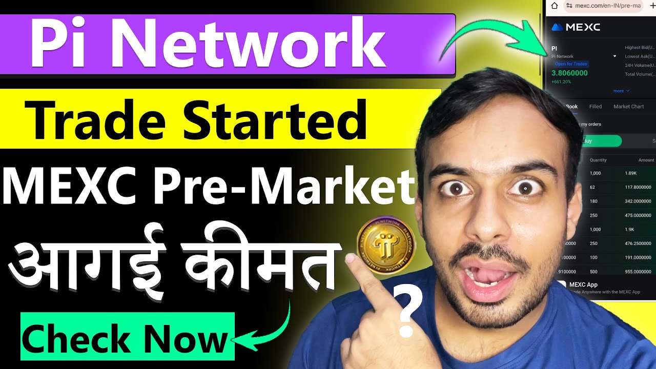 Pi Network New Update | Pi Coin Pre-Market is Live on MEXC | Pi Price | Pi KYC | Pi GCV 😮