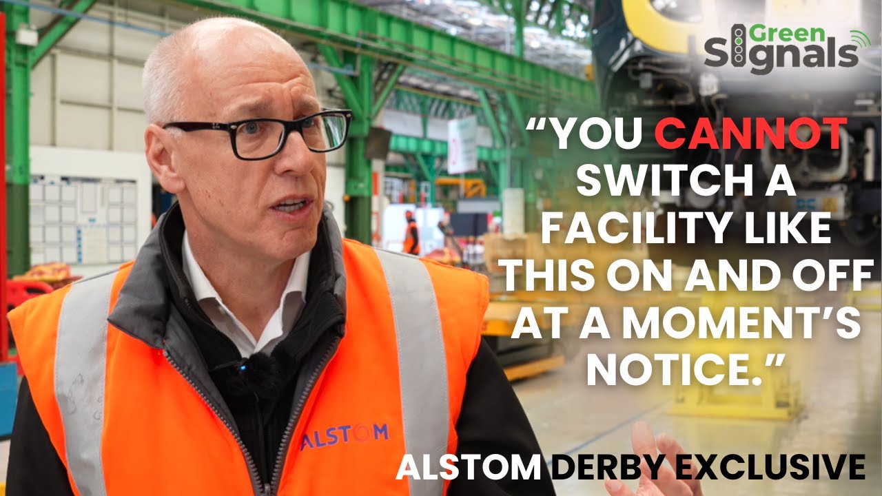 Exclusive! Alstom Derby Litchurch Lane visit & MD Nick Crossfield interview