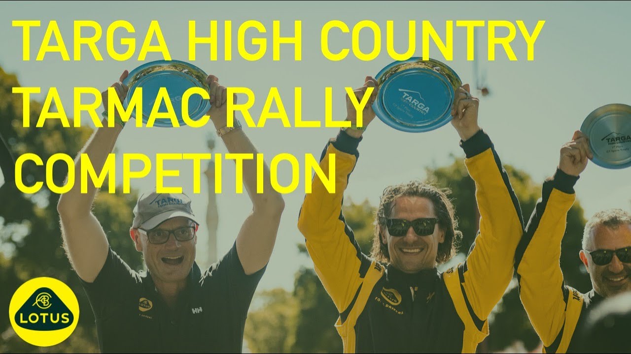 Lotus Cars Australia Targa Tarmac Rally Competition For Sports Car Owners at Targa High Country