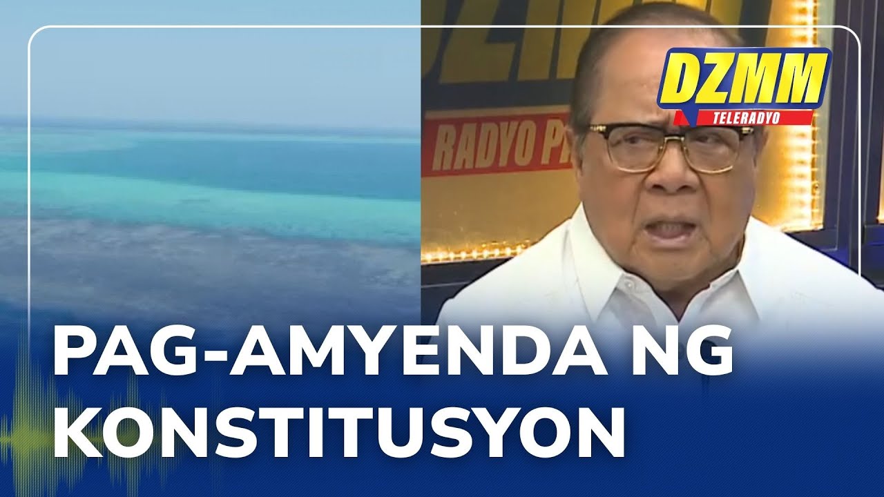 Constitutional changes on West PH Sea, barangay terms pushed | DZMM Teleradyo (15 August 2025)