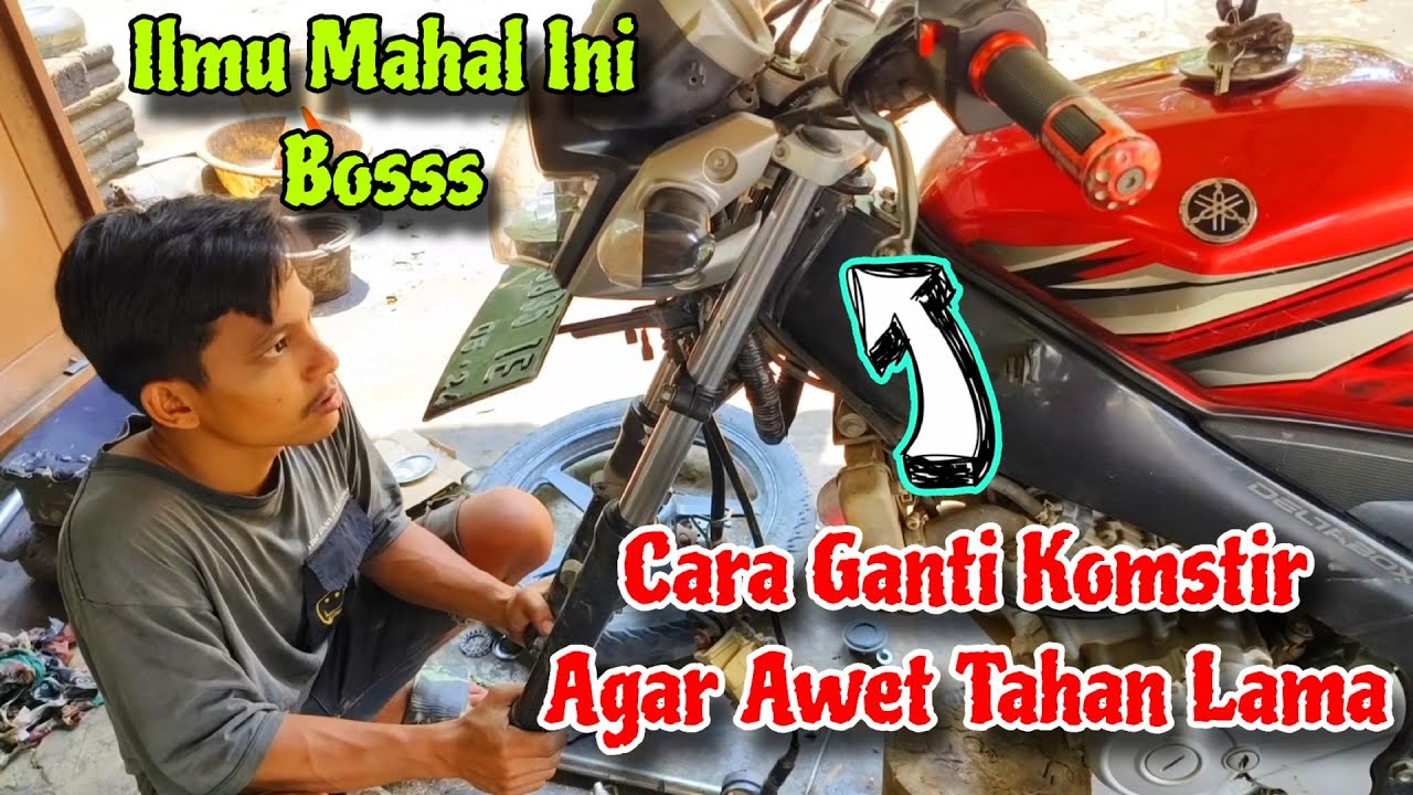 Tutorial Ganti Komstir Yamaha Vixion Agar Awet Tahan Lama - Cara Ganti Komstir Vixion Dengan Mudah 1