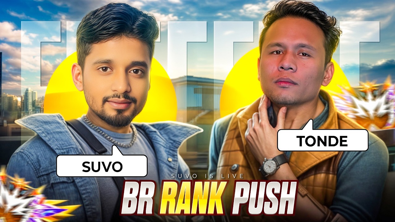 Live Free Fire New Rank Season Top 1 Grandmaster Rank Push Live