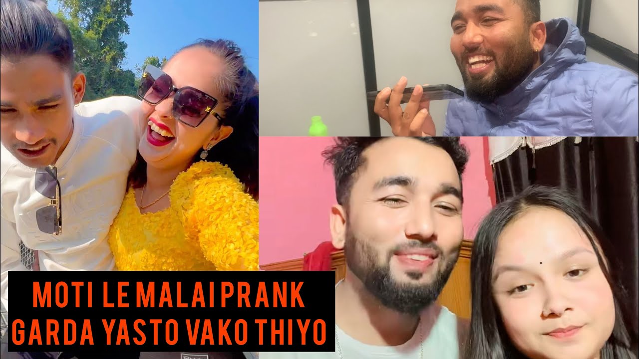 @NishchalKavitaVlogs  lai maile prank garda jhandai lafda pareko yasto samm vayo 😡