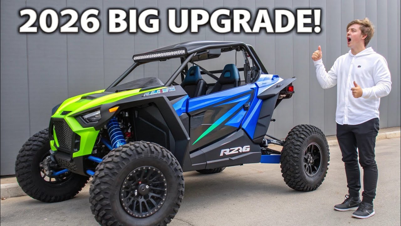 Polaris RZR Pro R 2026 года &mdash; новый внедорожный зверь (240 л.с. + серьёзные улучшения)