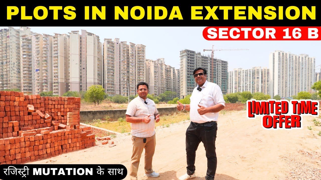 Plots in  Noida Extension Sector 16B Near Ek Murti | Shree Balaji Gardens