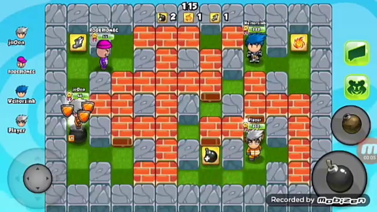 Jogando Bomber friends