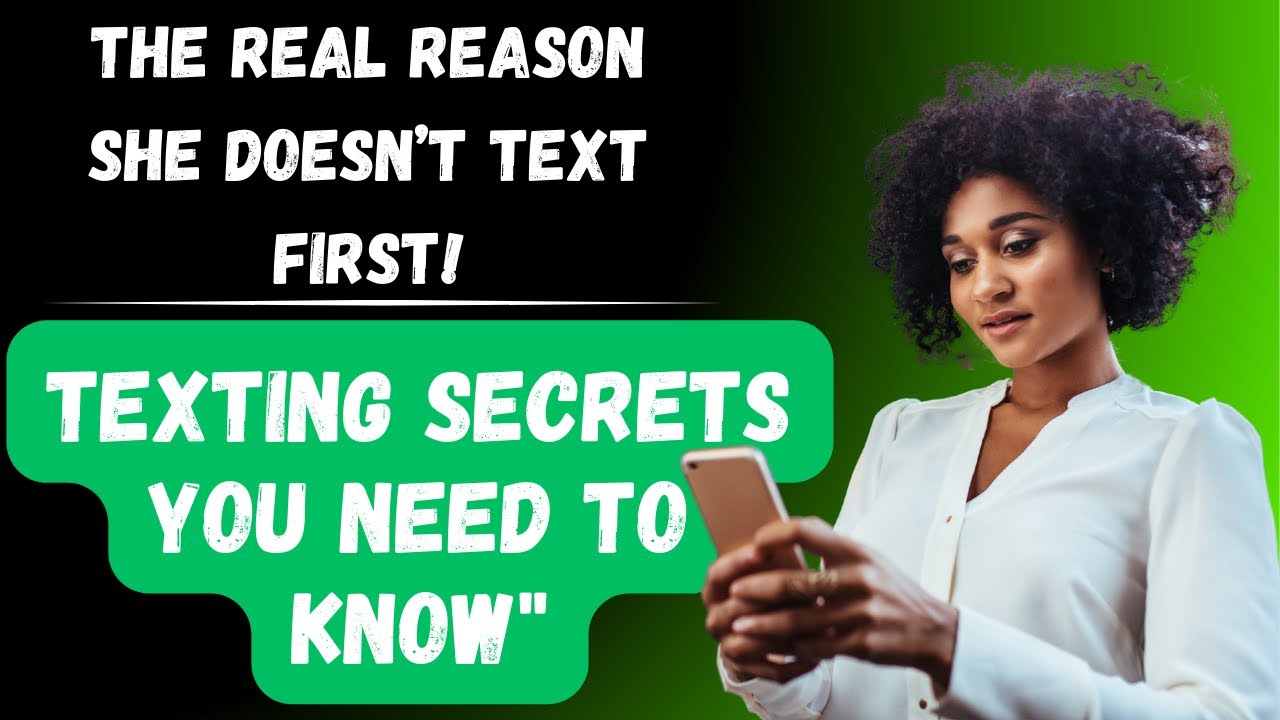 Why She NEVER Texts First (But Always Replies!)