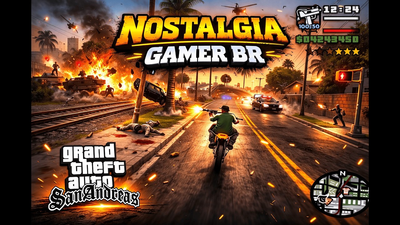 🚨 Segredos PROIBIDOS de GTA San Andreas #ps2nostalgia #gameplaybr #foryou #fly #viral