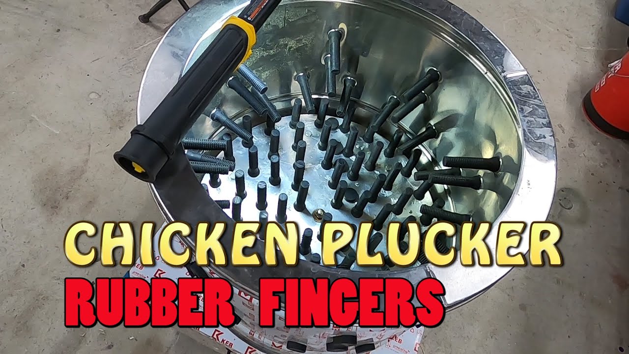 Chicken Plucker ~ Rubber Finger Replacement