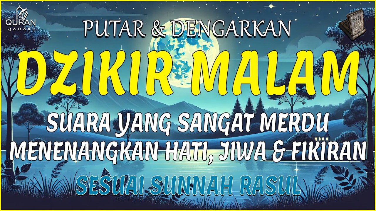 Dzikir Sore Petang Al-Ma’tsurat | Doa Petang Lengkap | Dzikir by qari Mohammad Alnajar